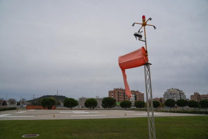 Imágenes del helipuerto del Hospital Río Hortega de Valladolid. J.M. LOSTAU