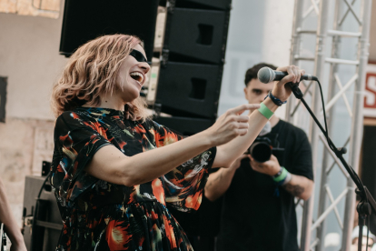 El grupo 'Anabel Lee' durante el último día del Sonorama Ribera 2023. -GLORIANM