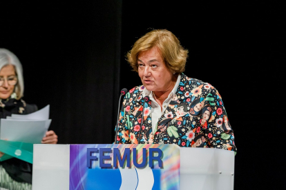 La secretaria de FEMUR, Elena García Gil