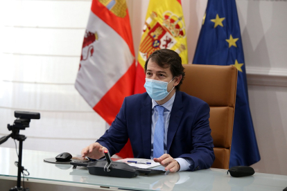 El presidente de la Junta de Castilla y León, Alfonso Fernández Mañueco. / ICAL.