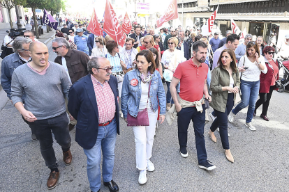 Manifestación del Primero de Mayo en Burgos. ICAL