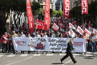 Manifestación del Primero de Mayo en León. ICAL