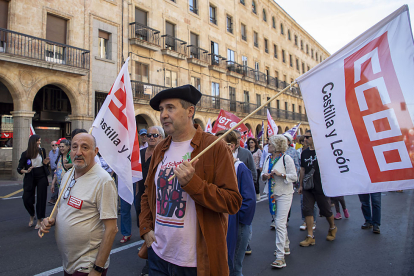 Manifestación del Primero de Mayo en Salamanca. ICAL