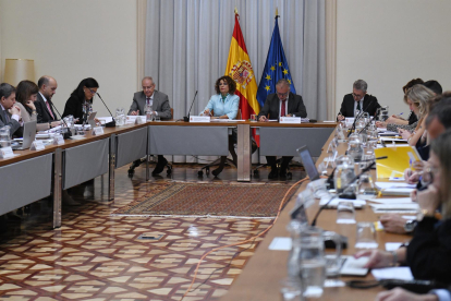 Reunión del Pleno de la Comisión Nacional de Administración Local en Madrid.- E. PRESS