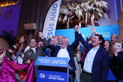 Jesús Julio Carnero, candidato del PP, gana las elecciones a la Alcaldía de Valladolid.- ICAL