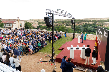El presidente de la Diputación de Segovia, Miguel Ángel de Vicente, preside el acto de entrega de los Premios Diputación de Segovia, de las ediciones 2019, 2020 y 2021. ICAL