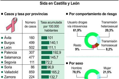 Sida en Castilla y León. -ICAL