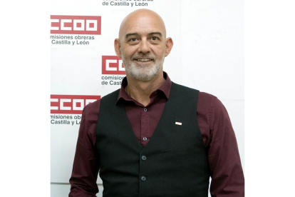 Emilio Pérez, secretario general de CCOO en Salamanca / ICAL