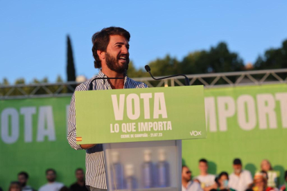 García-Gallardo participa en el cierre de campaña de Vox en Madrid.- VOX