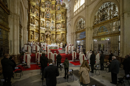 Imagen de la toma de posesión del arzobispo de Burgos. SANTI OTERO