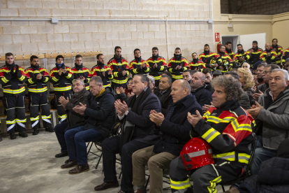 Javier Faúndez, inaugura el nuevo parque de bomberos junto a Irene Cortes Calvo - ICAL