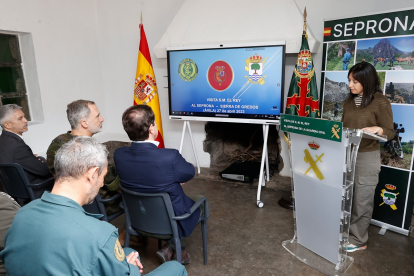 Visita del Rey al Refugio 'El Mellizo' de Navacepeda de Tormes, en Ávila.- CASA REAL