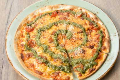 'Pizza al Pesto', de La Competencia, nombrada como una de los mejores pizzas de Castilla y León. -BESTPIZZASPAIN