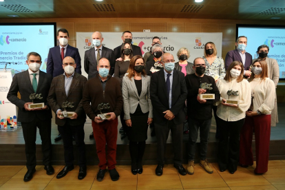 Gala de entrega de la XIV edición de los Premios de Comercio Tradicional de Castilla y León. - ICAL