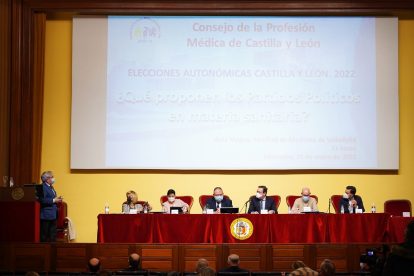 Jornada del Consejo de la Profesión Médica de Castilla y León sobre las propuestas de los partidos de cara a las elecciones. - ICAL
