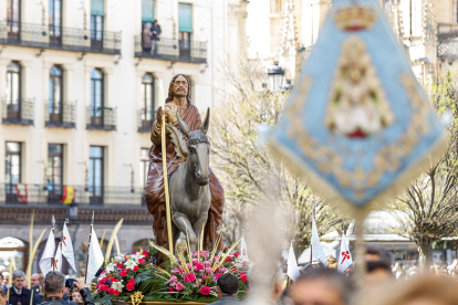 Procesión del Domingo de Ramos en Segovia.- ICAL