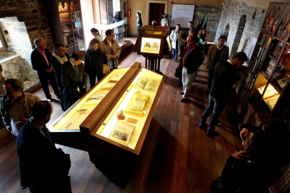 Exposición Templum Libri en el Castillo de los Templarios de Ponferrada. -ICAL.