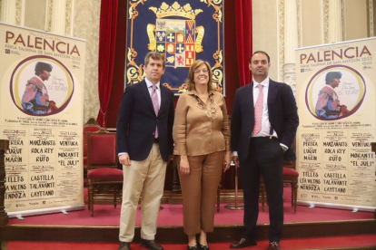 Presentación del cartel de la Feria de San Antolín de Palencia. - EUROPA PRESS
