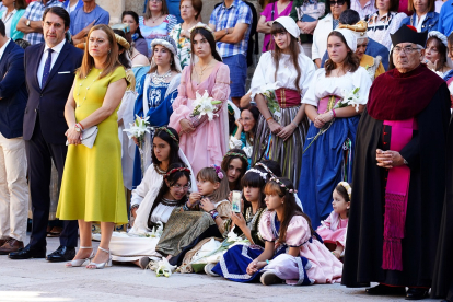 Celebración del Foro u Oferta con Las Cantaderas, a la que asisten la delegada del Gobierno en Castilla y León, Virginia Barcones, y el consejero de Medio Ambiente, Vivienda y Ordenación del Territorio.- ICAL