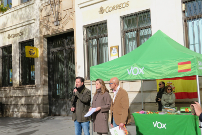 Concentración de Vox en Soria. ICAL