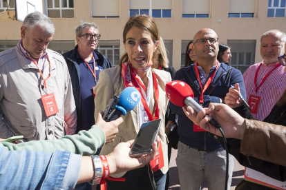 La candidata del PSOE a la Alcaldía de Ávila, Yolanda Vázquez. -ICAL