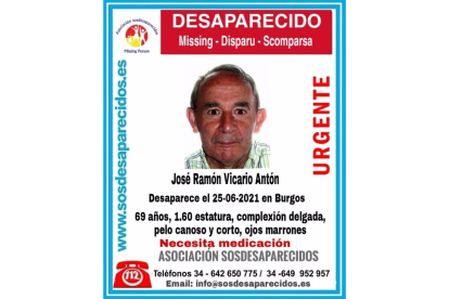Hombre desaparecido este viernes en Burgos. - EUROPA PRESS