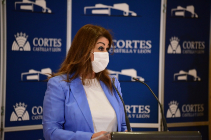 La portavoz de Educación de Ciudadanos en las Cortes, Marta Sanz. - E.M.