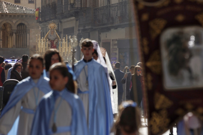 Procesión del Encuentro en Segovia. -ICAL