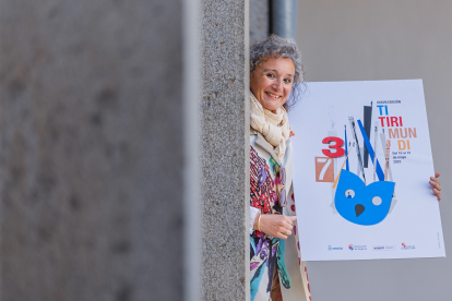 La directora del Festival de Títeres de Segovia, Marian Palma, presenta, la XXXVII edición de Titirimundi, que tendrá lugar del 10 al 15 de mayo. - ICAL