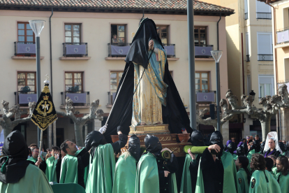 Procesión de la Virgen del Rompimiento, talla anónima de 1929. -ICAL