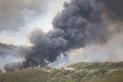 Incendio en Figueruela de Arriba, en la Sierra de la Culebra.- ICAL