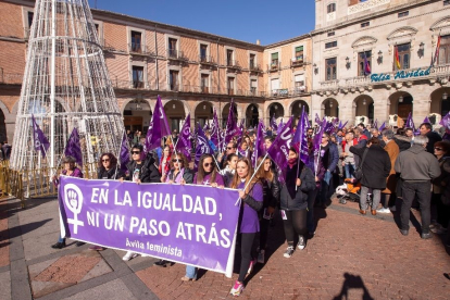 Manifestación en Ávila por el día para la Erradicación de la Violencia contra la Mujer. -ICAL.