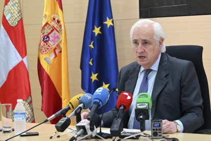 El presidente del Tribunal Superior de Justicia de Castilla y León, José Luis Concepción.- ICAL