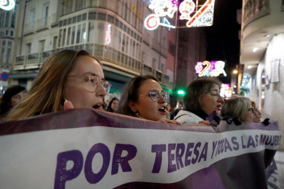 Manifestación en Valladolid por el día para la Erradicación de la Violencia contra la Mujer. -ICAL.