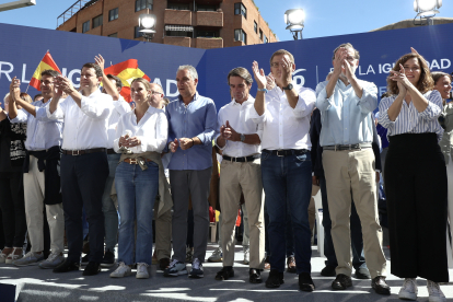 Concentración del PP contra la amnistía en Madrid- ICAL