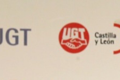 Logo de UGT Casilla y León.