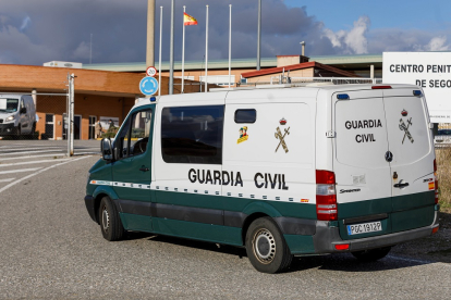 Llegada del presunto asesino de Lardero al Centro Penitenciario de Torredondo (Segovia).- ICAL