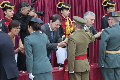 Celebración de la patrona de la Guardia Civil en León.- ICAL