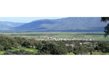 Imagen del Valle del Corneja de Ávila. TWITTER NO A LA MINA EN EL VALLE DEL CORNEJA
