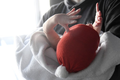 Foto de un bebé recién nacido. -ICAL