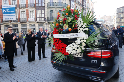 Entierro de Concha Velasco en Valladolid.- E. M.