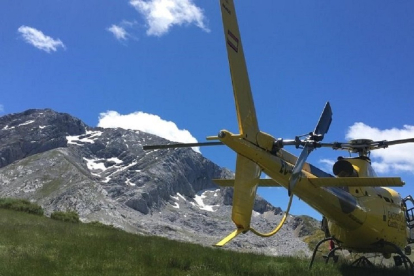 Helicóptero Sacyl | Europa Press