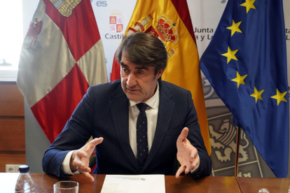 El consejero de Medio Ambiente, Juan Carlos Suárez-Quiñones - ICAL