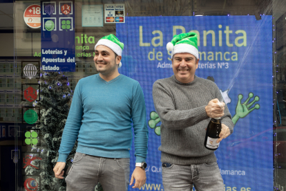 La administración de lotería La Ranita, vende dos décimos premiados. -ICAL