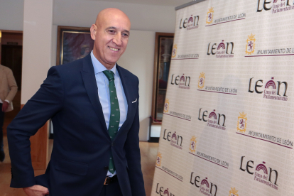 El alcalde de León, José Antonio Diez, en una imagen de archivo. ICAL