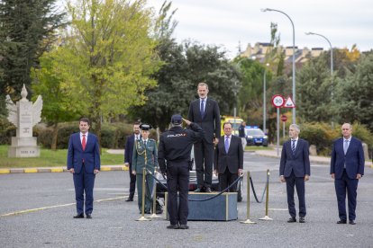 El rey Felipe VI inaugura el Centro Universitario de Formación de la Policía Nacional. ICAL