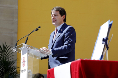 El presidente de la Junta de Castilla y León, Alfonso Fernández Mañueco. - ICAL