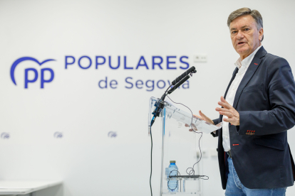 El secretario autonómico del PP en Castilla y León, Francisco Vázquez. ICAL