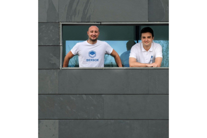 Los emprendedores Jesús Rodríguez-Aragón y Javier Serrano. / ENRIQUE CARRASCAL