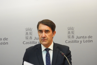 El consejero de Medio Ambiente, Vivienda y Ordenación del Territorio, Juan Carlos Suárez-Quiñones, informa sobre la Resolución de la convocatoria 2021 de ayudas a la vivienda. Ical